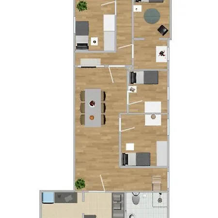 Teamwohnung Modern Und Laendlich Διαμέρισμα Ramhusen